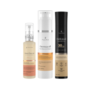 Kit Dermocosméticos para Flacidez Home Care 3 itens
