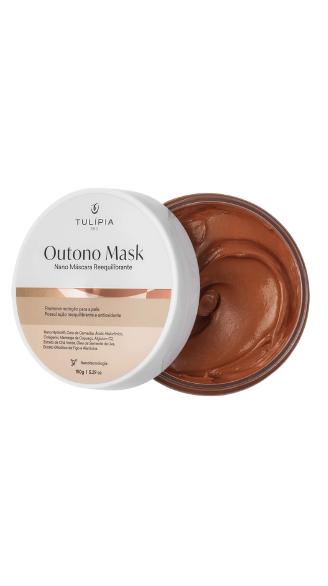 Outono Mask Nano Máscara Reequilibrante 150g