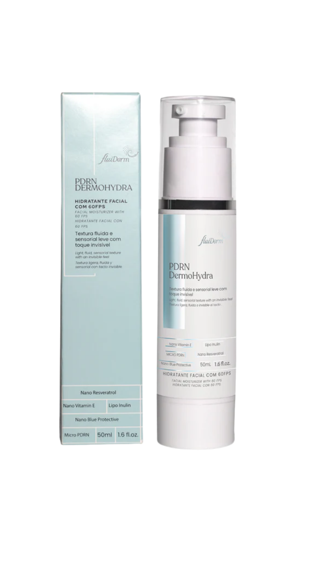 PDRN DermoHydra Hidratante Facial FPS 60 50 ml