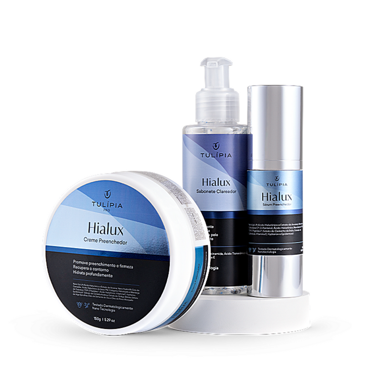 Kit Ácido Hialurônico com Hialux 3 produtos