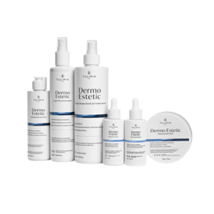 Kit Dermo Estetic para limpeza de pele 6 itens