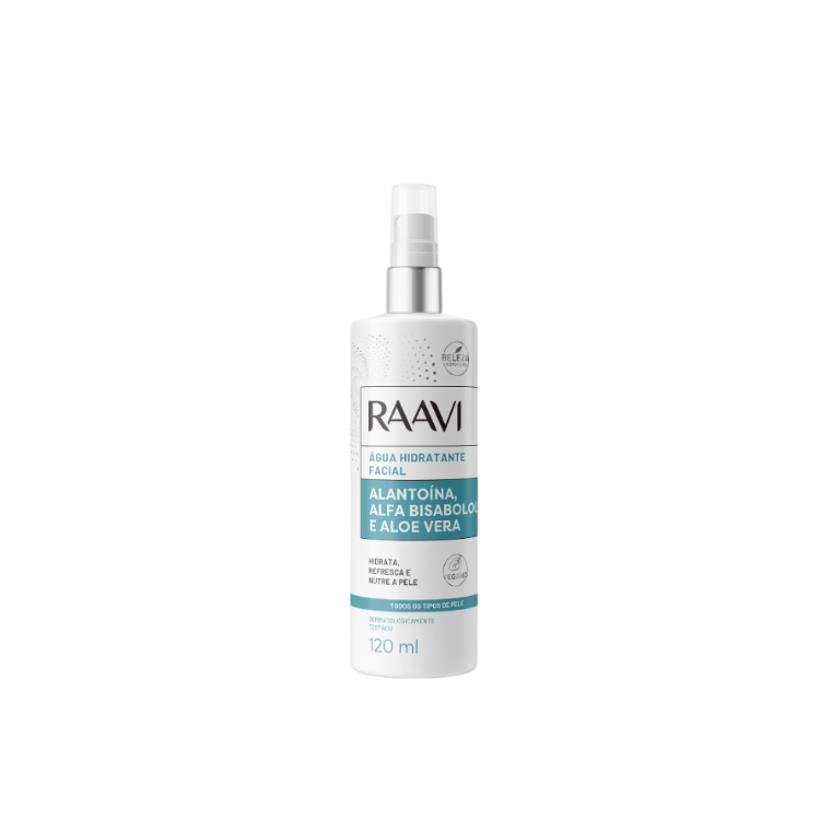 Água Hidratante Facial Raavi 120ml