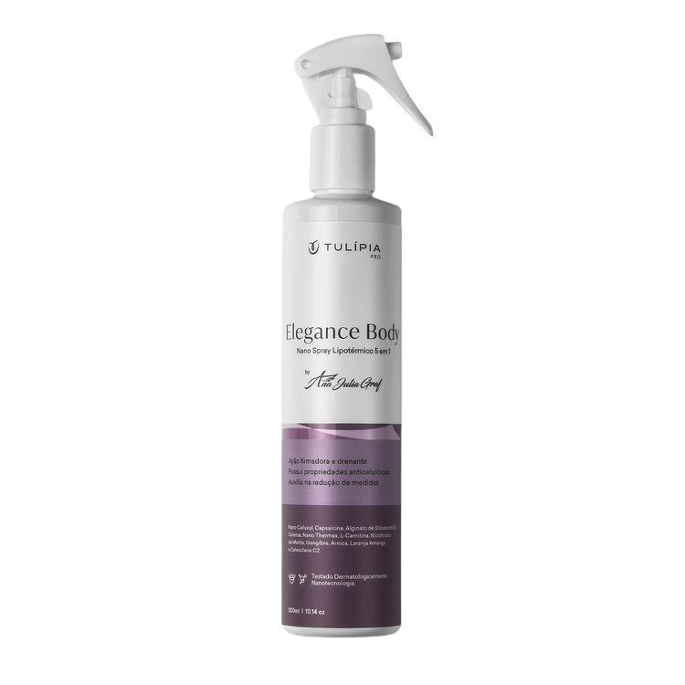 Elegance Body Nano Spray Lipotérmico 5 em 1 300ml