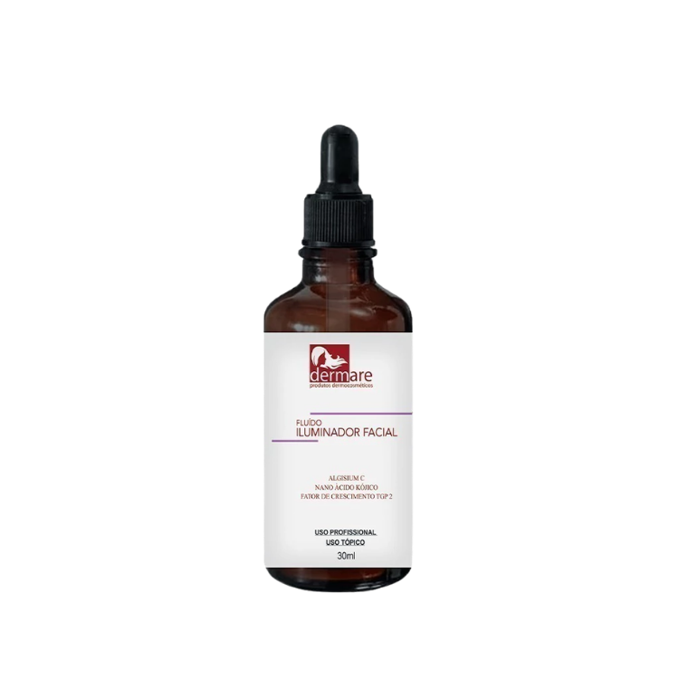Fluido Facial Iluminador Dermare 30ml