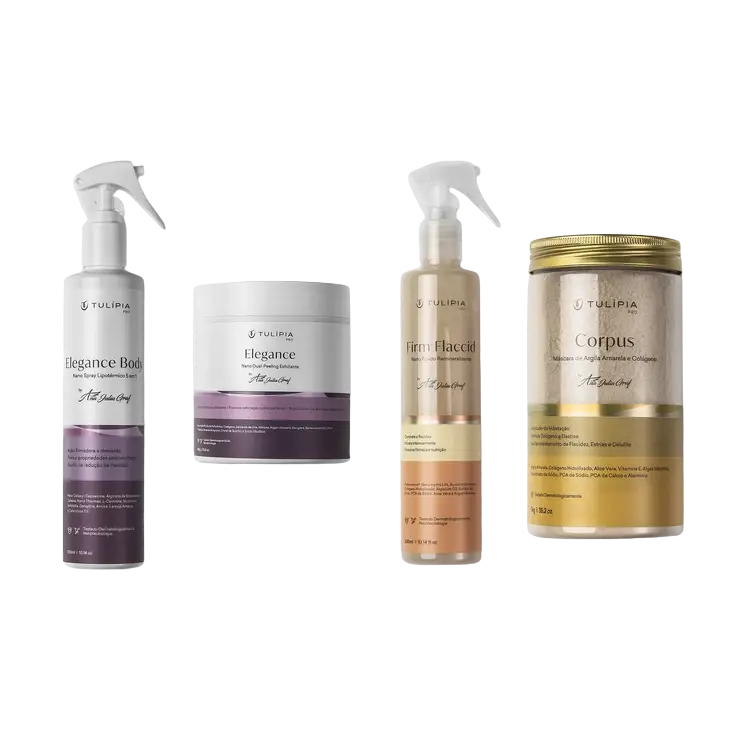 Kit Ana Júlia Graf Profissional 4 produtos