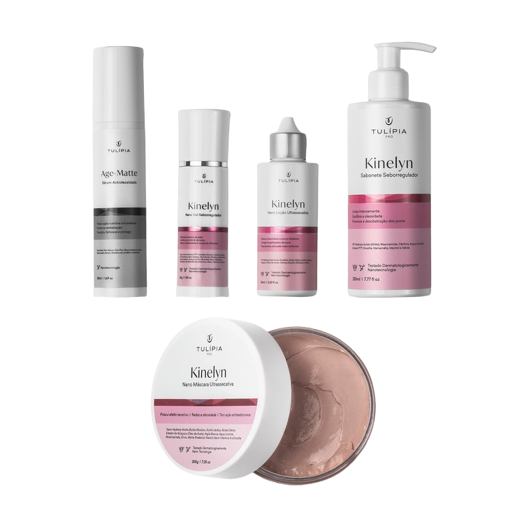 Kit Antiacne Profissional 5 produtos
