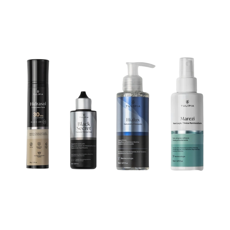 Kit Pós Peeling Home Care 4 Produtos